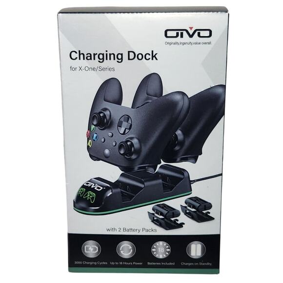 OIVO Charging Dock For X-One / Series With 2 Battery Packs Brand New - Picture 1 of 6